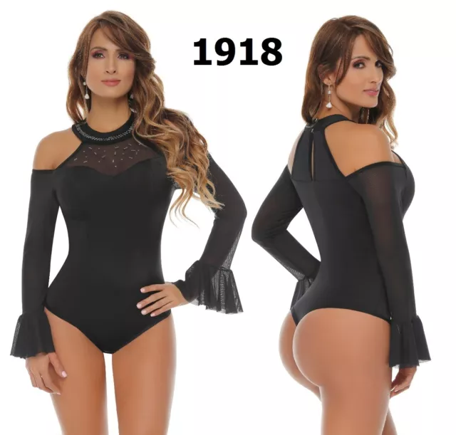 Buy Colombian Sexy Body Shaper Blouse/Leotard Abs Control Blusa
