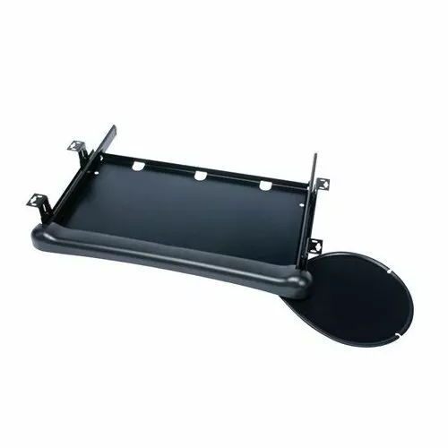 KV Keyboard Slide Out Tray KD Series With Mouse Pad Black KD-110 Knape & Vogt