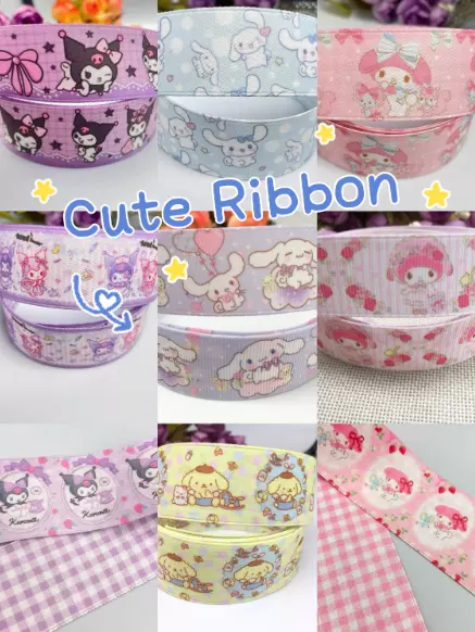 Kawaii Lovely Cute ribbon hair bow DIY Art Gifts Crafting Decoration packing