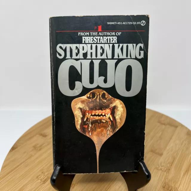 King Stephen - Cujo PB 1982 First Signet Printing First Edition