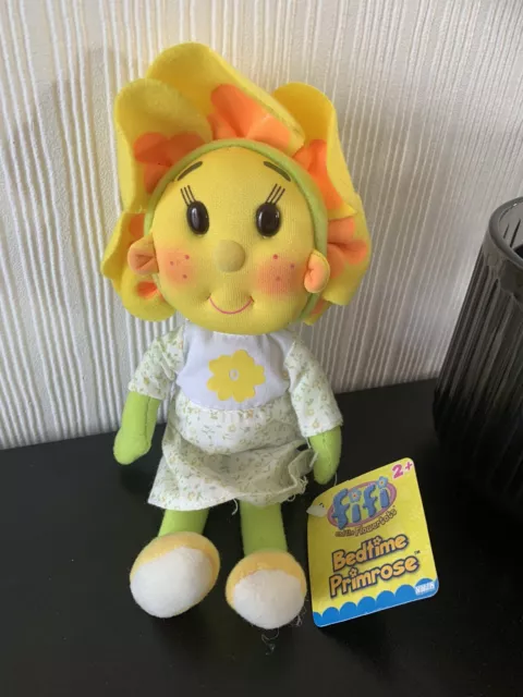 Fifi And The Flowertots Bedtime Primrose Plush Doll With TAGS