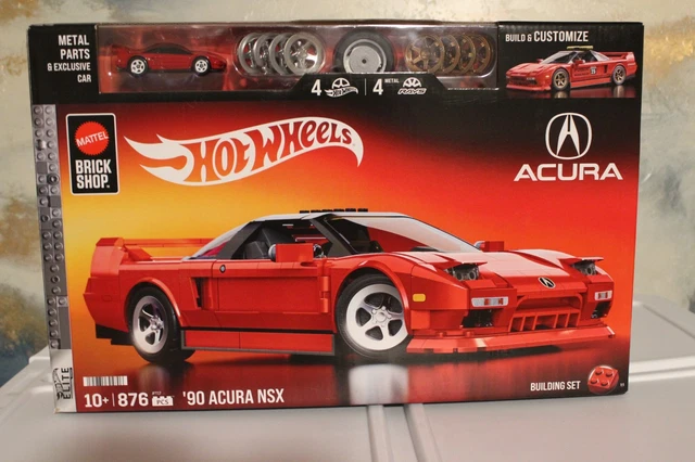 Mattel Brick Shop Hot Wheels '90 Acura NSX In Stock Availability and