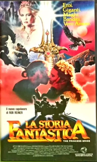 LA STORIA FANTASTICA - 1987 -VHS- Ediz. VESTRON - Ex noleggio  NL