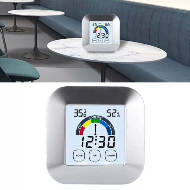 Hygromètre numérique compact humidimètre portable moniteur de température in