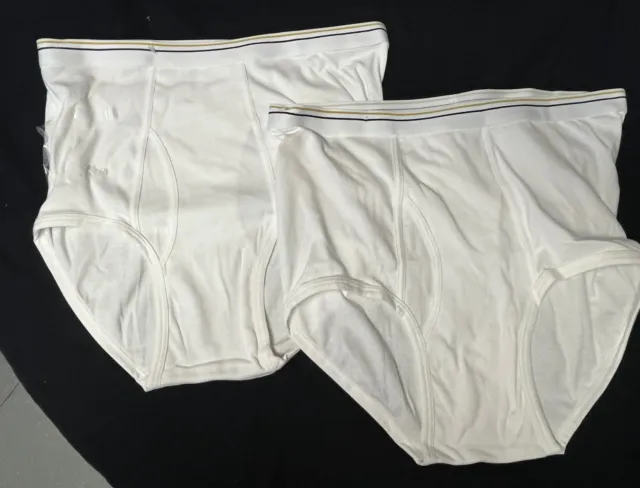 Mens Stafford White Brief Underwear FOR SALE! - PicClick