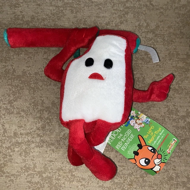 CVS 1999 STUFFINS Rudolph's Island of Misfit Toys Plush Jelly Water Gun