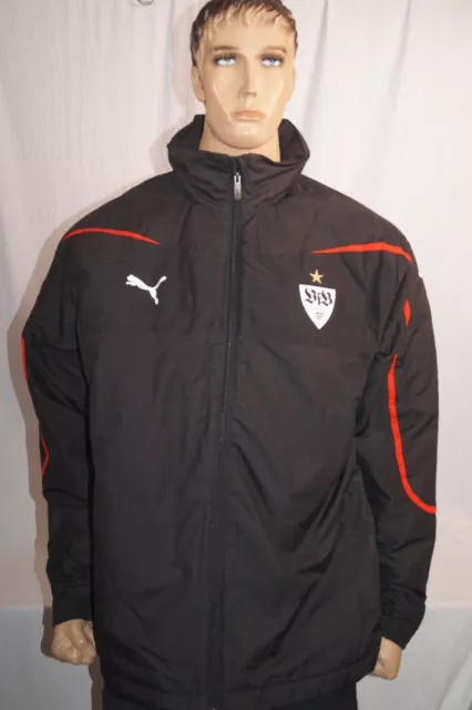 PUMA VFB Stuttgart Trainer Jacke Coach Jacket Kapuze U.S.P wind resistant