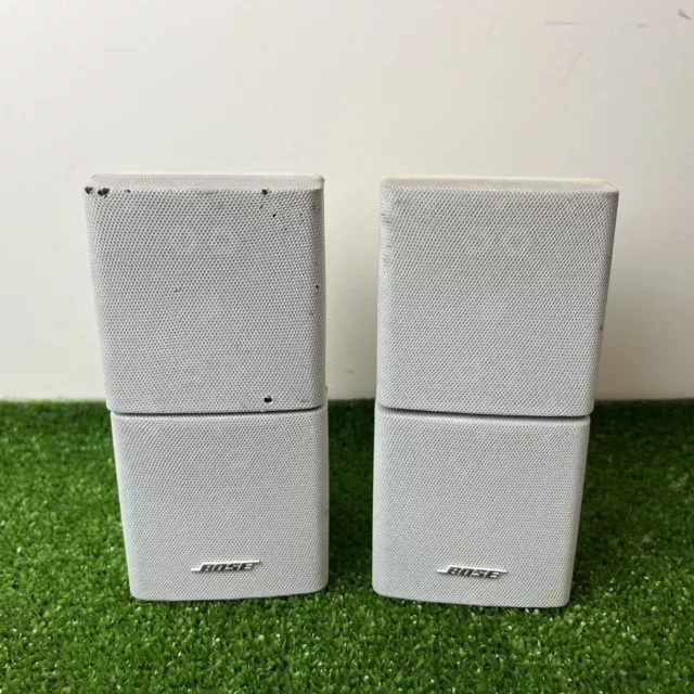 2 x Bose Acoustimass lifestyle surround sound Home Cinema Double cube speakers