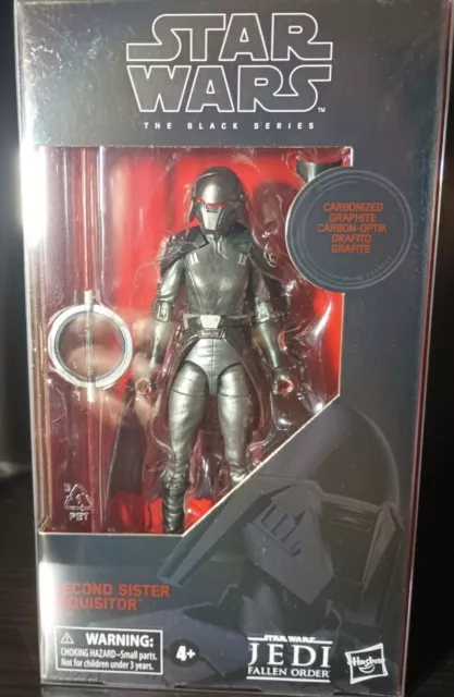 Star Wars The Black Series Carbonized Second Sister Inquisitor 6” NIB