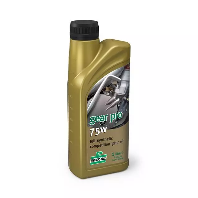 Rock Oil Gear Pro 75w Synthetic Trials Motorcycle Gearbox Oil 1L