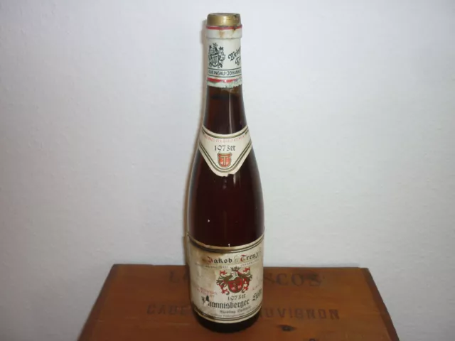 73er Johannisberger Hölle Riesling Spätlese, Jakob Trenz, Rheingau