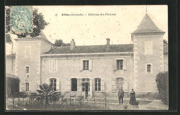 CPA Aillas, Chateau des Péricots