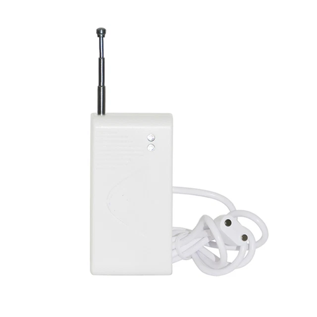 Sensor inalámbrico de fugas de agua de 433 MHz detector de fugas de agua sistema de alarma 12 V