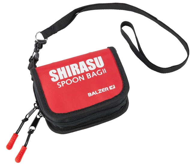 Balzer Shirasu Spoon Bag II mit Umhängeband für Spoons Blinker Spinner Collector