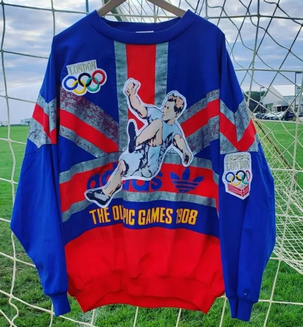 vintage adidas Soccer Olympic World Games London Size XL