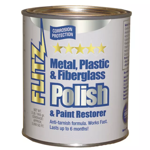 Flitz Polish - Paste 2.0 Lb Quart Can