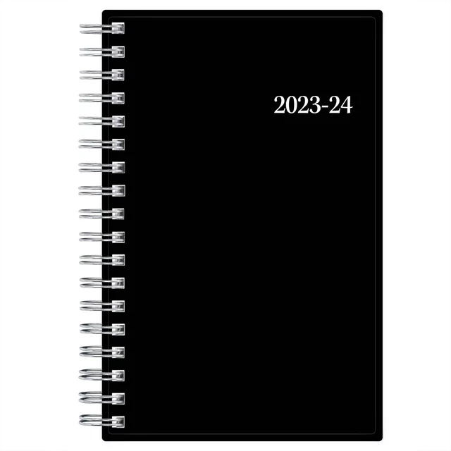 BLUE SKY 2023 2024 Academic Monthly Pocket Planner 4x6 Contacts Notes