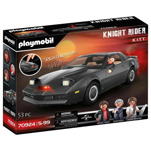 Playmobil 70924 Knight Rider K.I.T.T. Auto, mit Licht