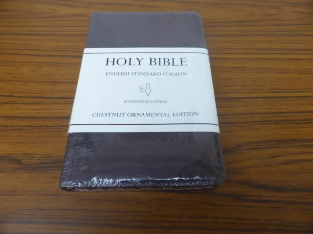 Holy Bible - English Standard Version (ESV) Anglicised Chestnut Ornamental * NEW