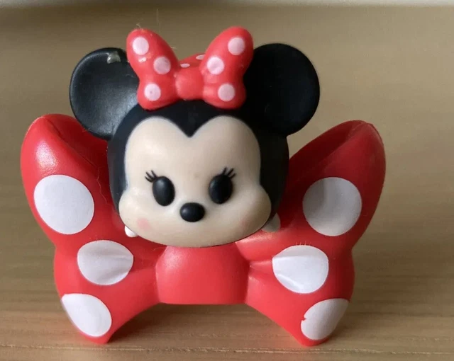 Disney Minnie Mouse With Bow Tsum Tsum Vinyl Accessory