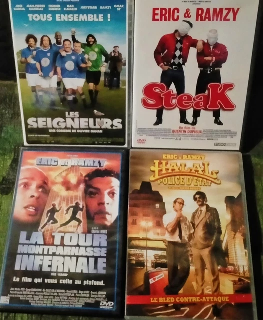 Eric & Ramzy 4 films DVD : Steak + les seigneurs +