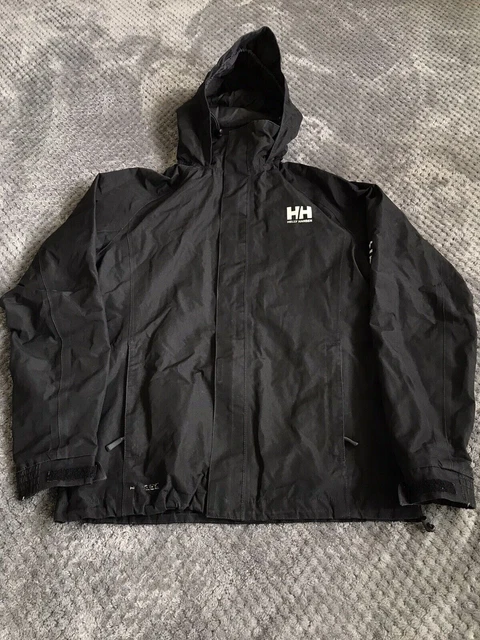 Men’s Helly Hansen HellyTech Mountain Waterproof Jacket Size S Black