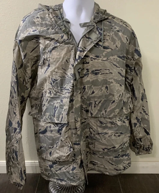 MRSABU Mobility Military Rainsuit Jacket and Pants Camouflage Men Size Medium