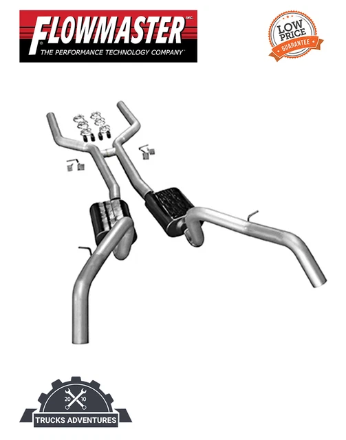 Flowmaster 17201 American Thunder Header Back Exhaust System