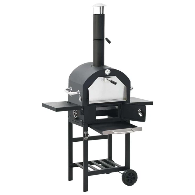Garten-Pizzaofen mit Pizzastein 3