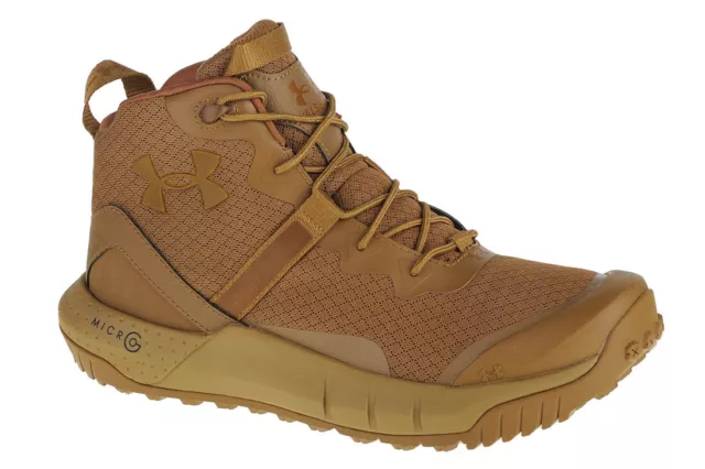 Under Armour Micro G Valsetz Mid 3023741-200, Homme, bottes tactiques, Marron