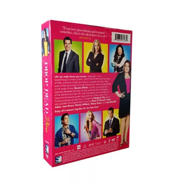 Drop Dead Diva: The Complete Series Seasons 1-6 (DVD, 2019, 12-Disc Box Set) New 3