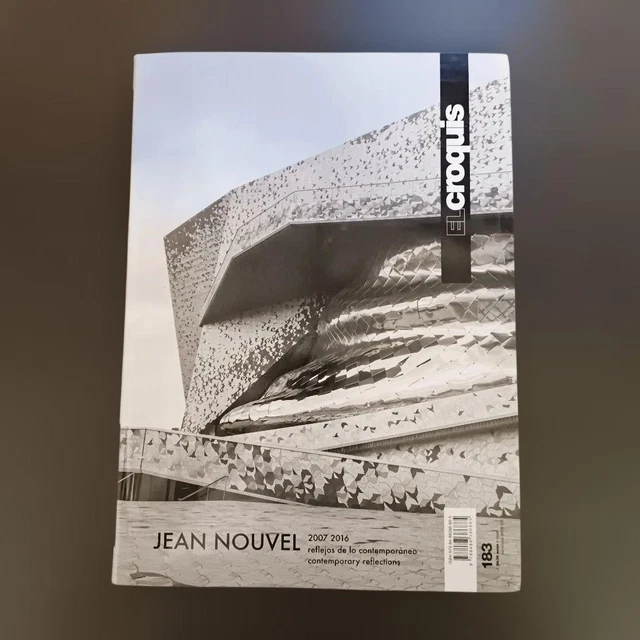 BOOK EL CROQUIS 183 JEAN NOUVEL EUR 606,23 - PicClick ES