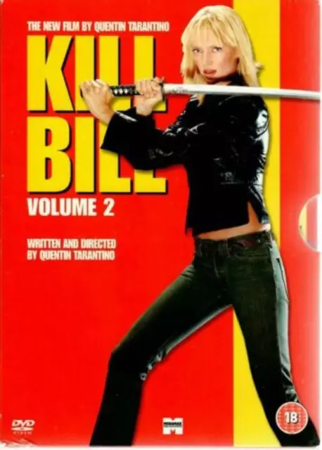 KILL BILL - VOLUME 2 Uma Thurman 2004 DVD Top-quality Free UK shipping