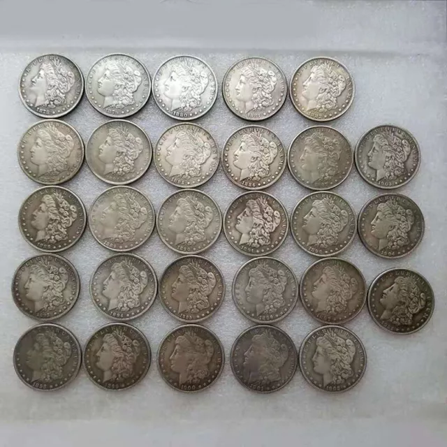 1Pc 1878-1887 USA Morgan Silver Dollar $1 Commemorative Coins Copy Collections