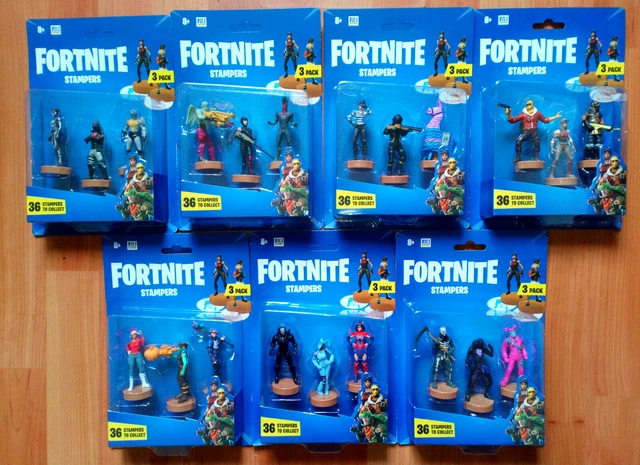 Lot De 35 Figurines Fortnite Stampers (collection Quasi Complète, 35/36) - PMI - Neuves