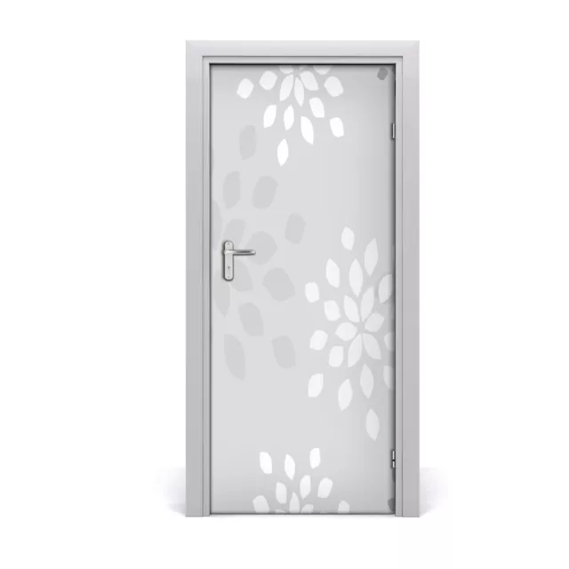 Pegatinas Para Puertas de Autoadhesivo Murales  85x205 cm patrón de flores