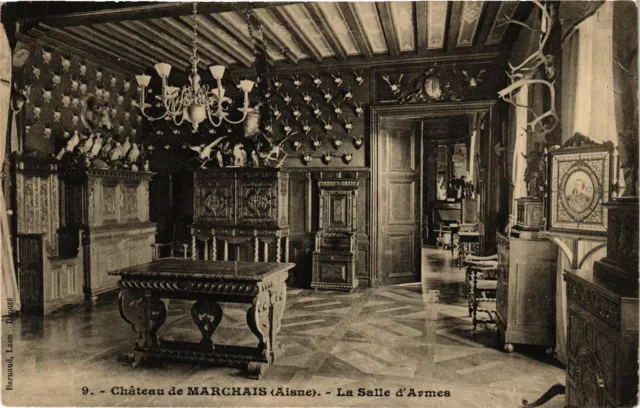 CPA Chateau de MARCHAIS La Salle d'Armes (201912)