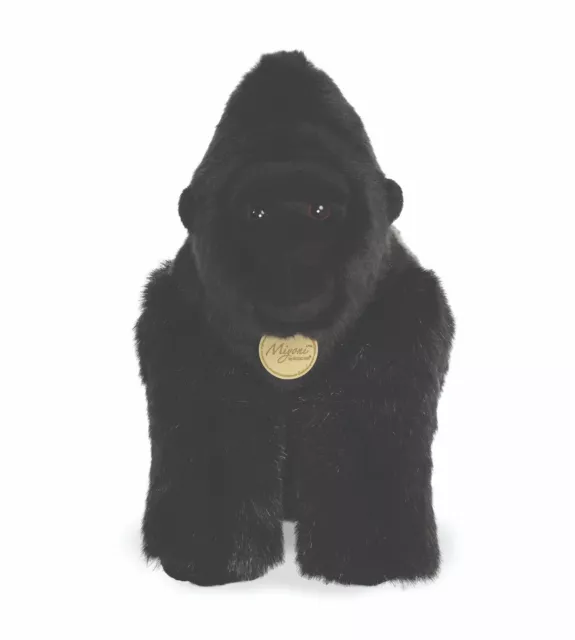 Aurora Miyoni Silverback Gorila Peluche 33cm Juguete de Peluche Suave Oso