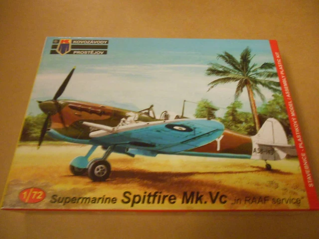 Nationwide 340 Included 1/72 Kp Model Supermarine Spitfire Mk.Vc Australian Air