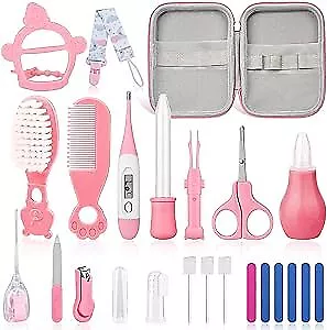 23Pcs Baby Healthcare and Grooming Kit  Baby Safety Set with Baby Hair Brush