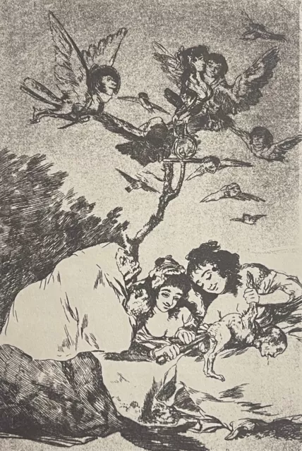 Francisco Goya 1746-1828 All Autumn Heliogravure C 1970 Spain