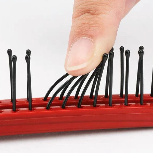 Portable Travel Hair Comb Brush Foldable Massage Hair Comb Anti Static Hair BII