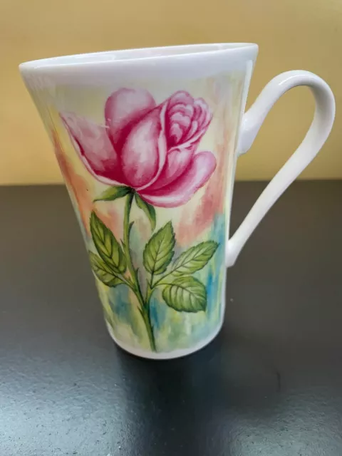 Mug Roy Kirkham - Mystic - 2003 - Fine Bone China - Rose