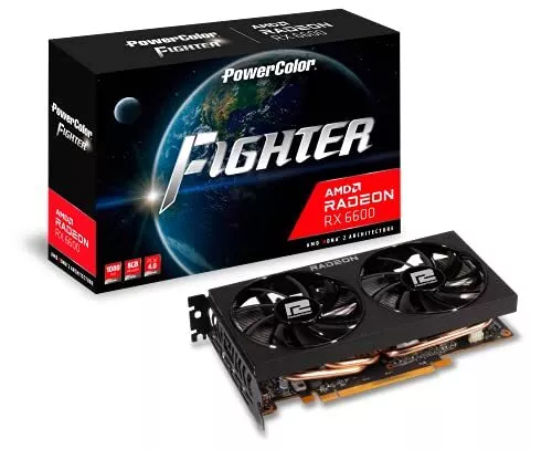 PowerColor FIGHTER AMD Radeon RX 6600 8GB Videokaart