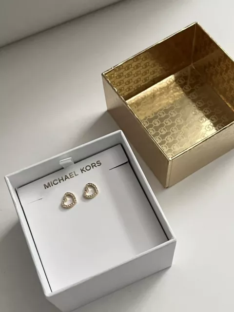 Michael Kors Heart Earrings