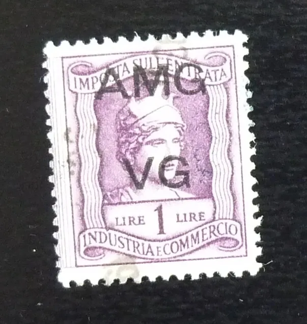 Trieste - Italy - AMG - VG Ovp. Revenue Stamp - Slovenia Yugoslavia US 10