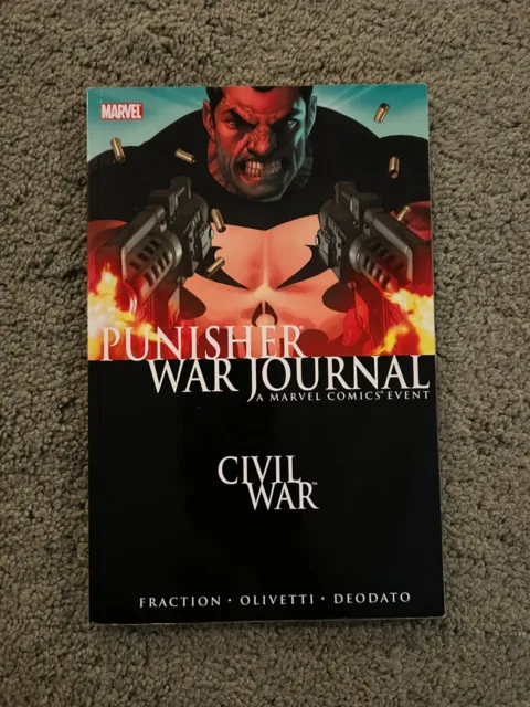 Punisher War Journal: Civil War tpb/Graphic Novel Premiere Edition Vs. Cap Amer