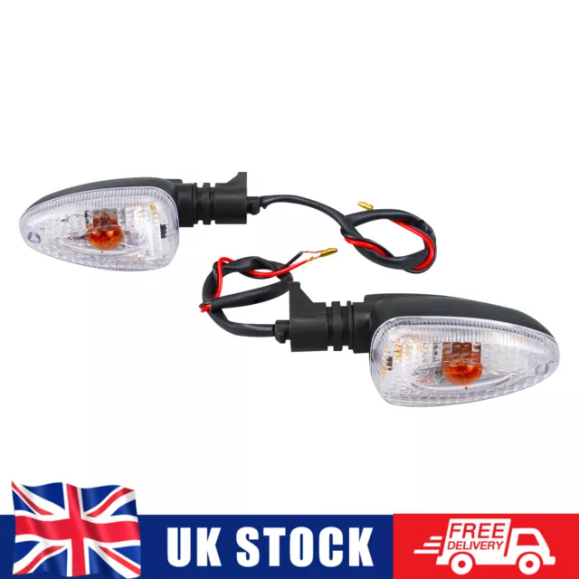 Turn Signal Indicator Lights For BMW F800ST 2007 2008 2009 2010 2011 Clear Lens