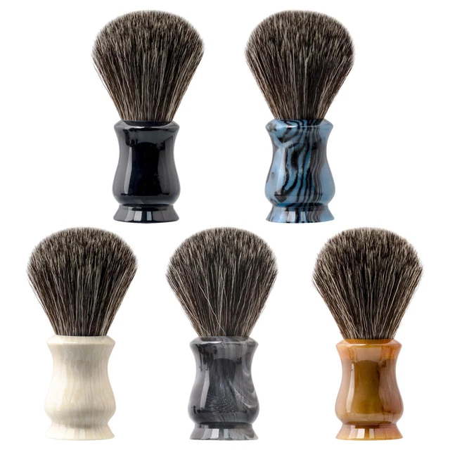 Blaireau de rasage Outils de rasage de barbe de luxe pour crème à raser Lui