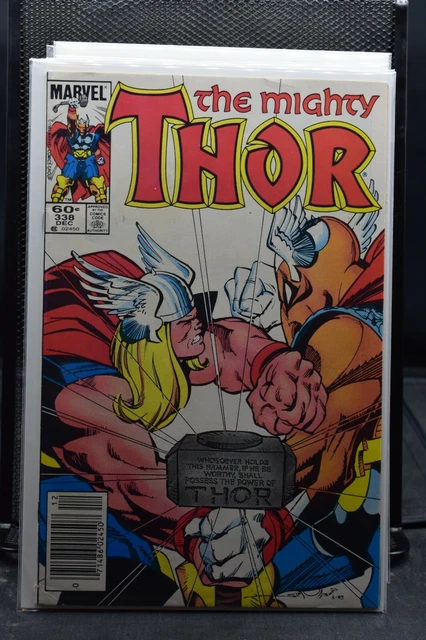 The Mighty Thor #338 Newsstand Marvel 1983 2nd Appearance of Beta Ray Bill 7.0